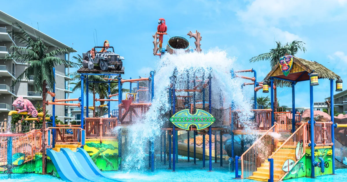 The most popular water rides at Splash Jungle Water Park Phuket